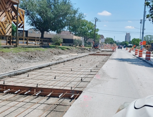 Improvements completed in the area of Schumacher Lane